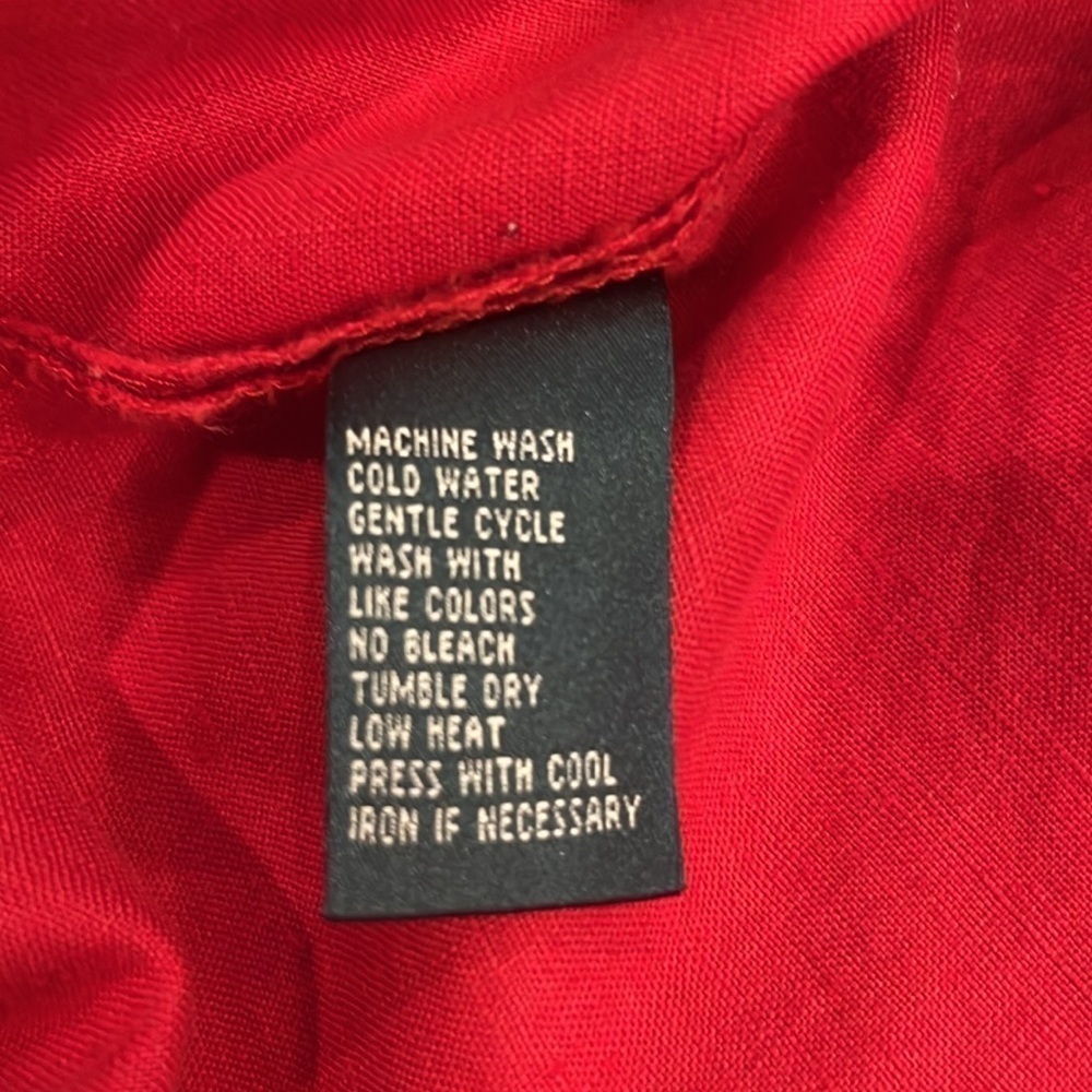 Ralph Lauren LRL vintage 100% linen shirt jacket S - Picture 7 of 10